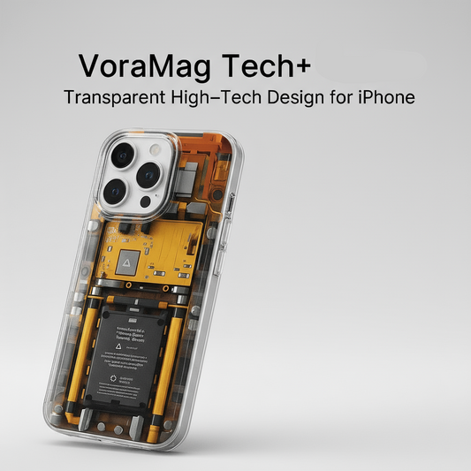 Vora MagCase Tech+ Transparent Circuit Design