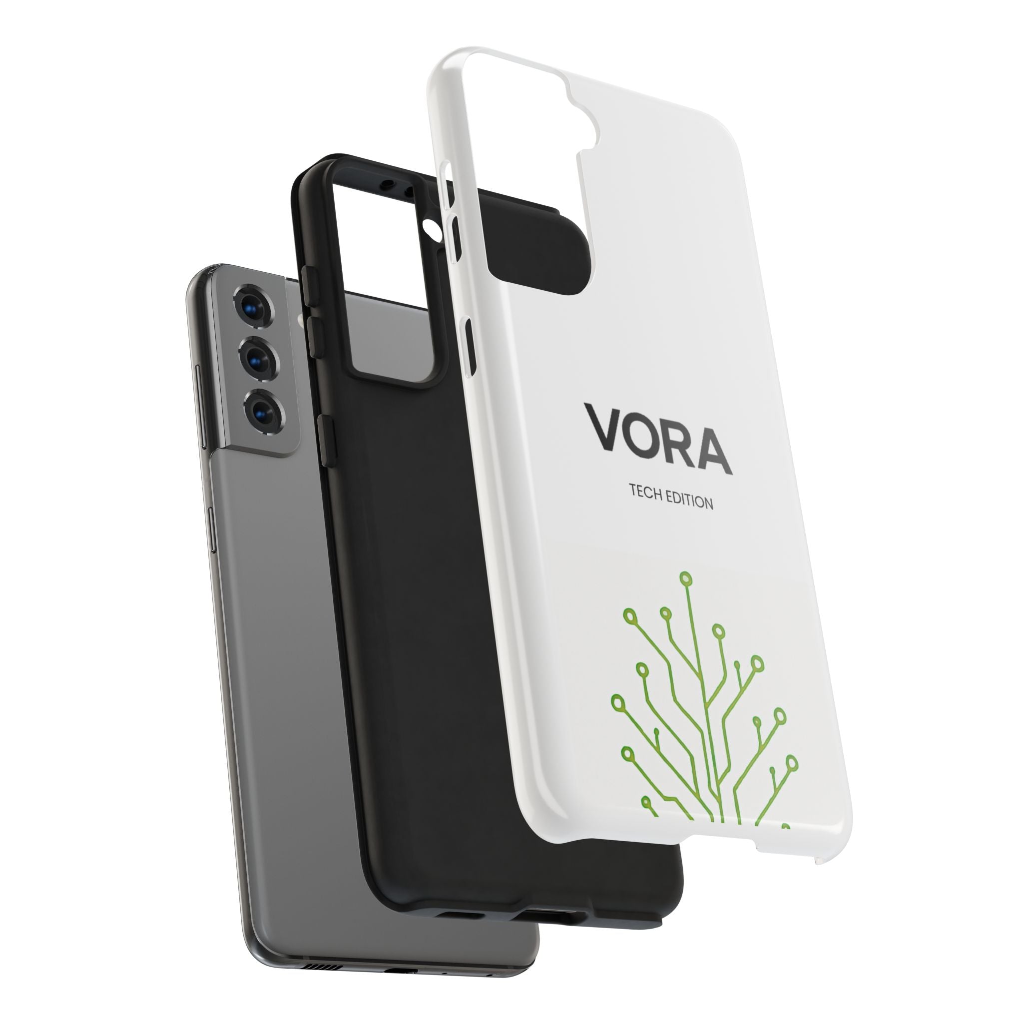 VORA Tech Edition iPhone Case – Minimal Design, Smart Protection