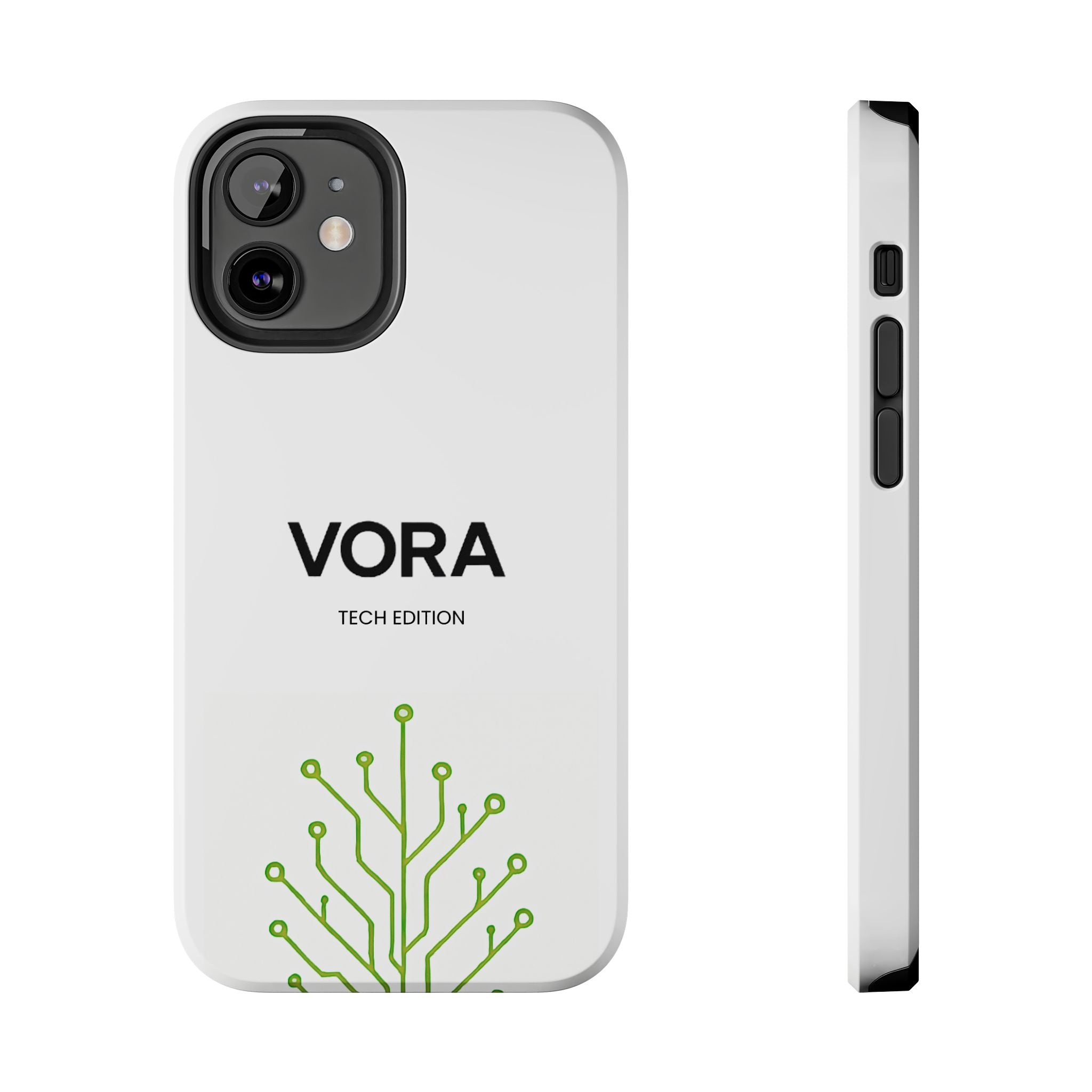 VORA Tech Edition iPhone Case – Minimal Design, Smart Protection