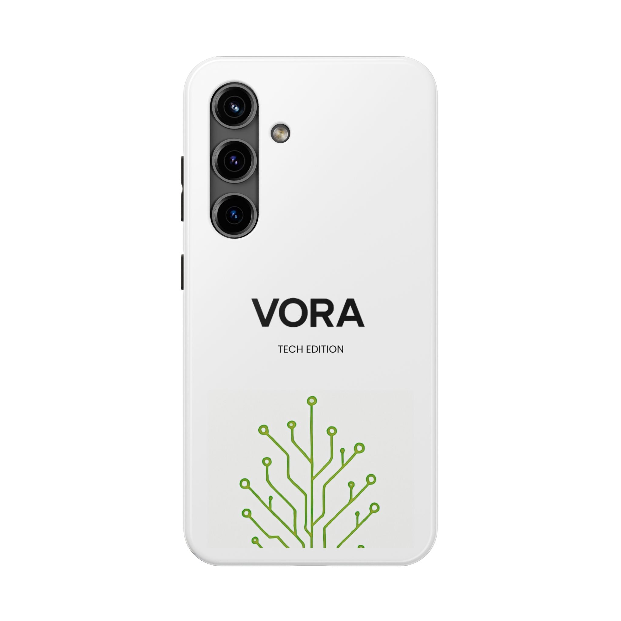 VORA Tech Edition iPhone Case – Minimal Design, Smart Protection