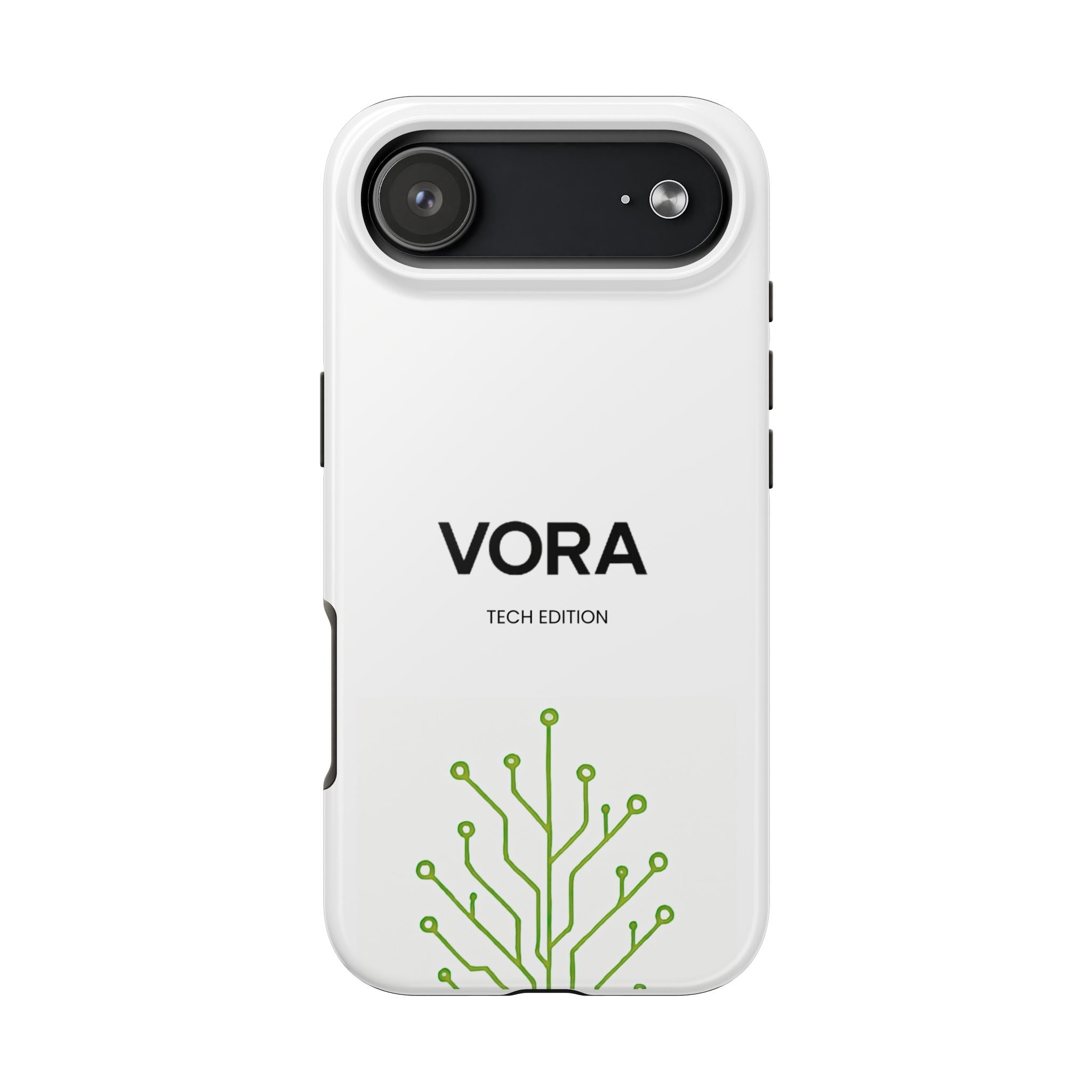 VORA Tech Edition iPhone Case – Minimal Design, Smart Protection