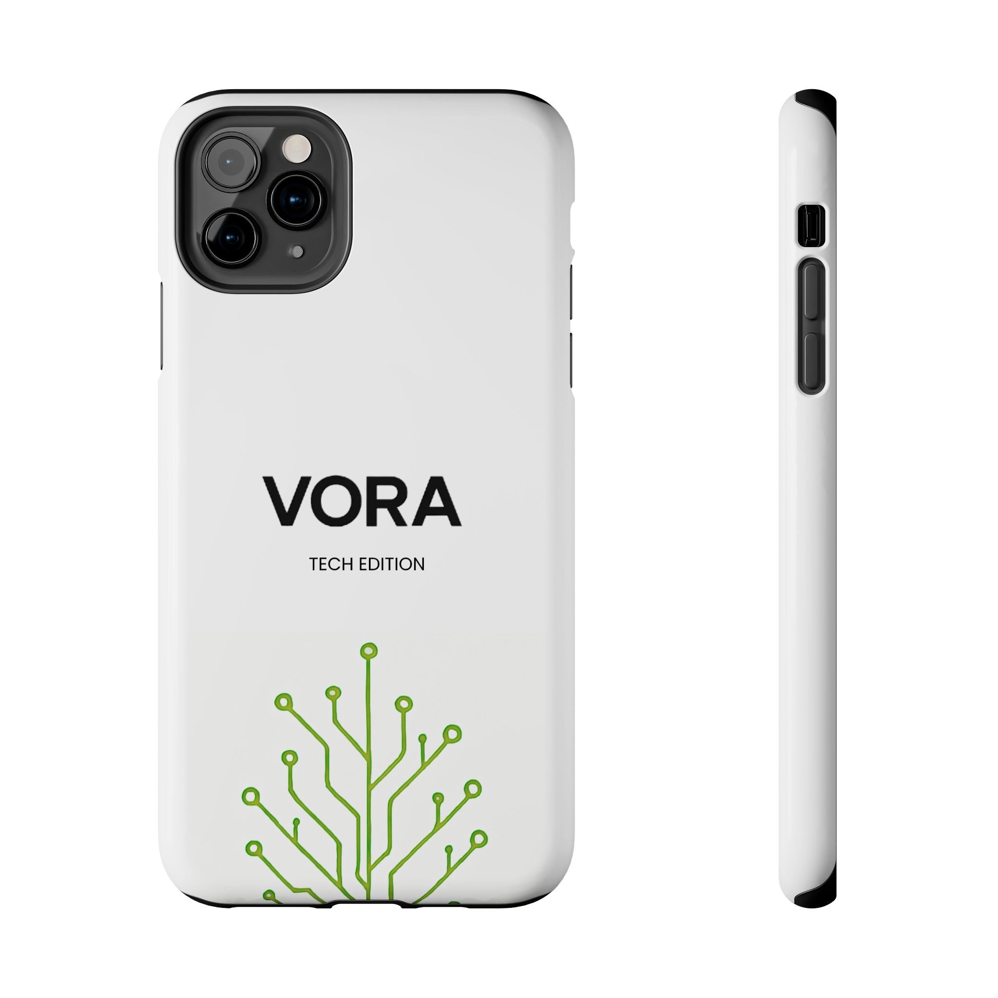 VORA Tech Edition iPhone Case – Minimal Design, Smart Protection