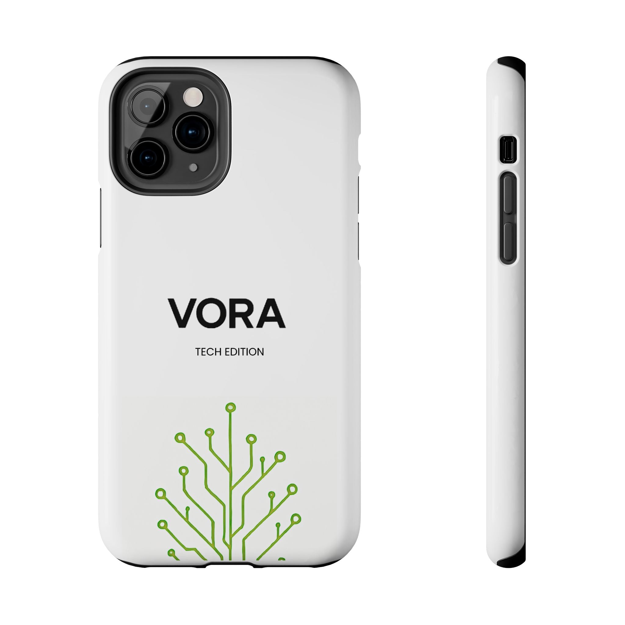 VORA Tech Edition iPhone Case – Minimal Design, Smart Protection