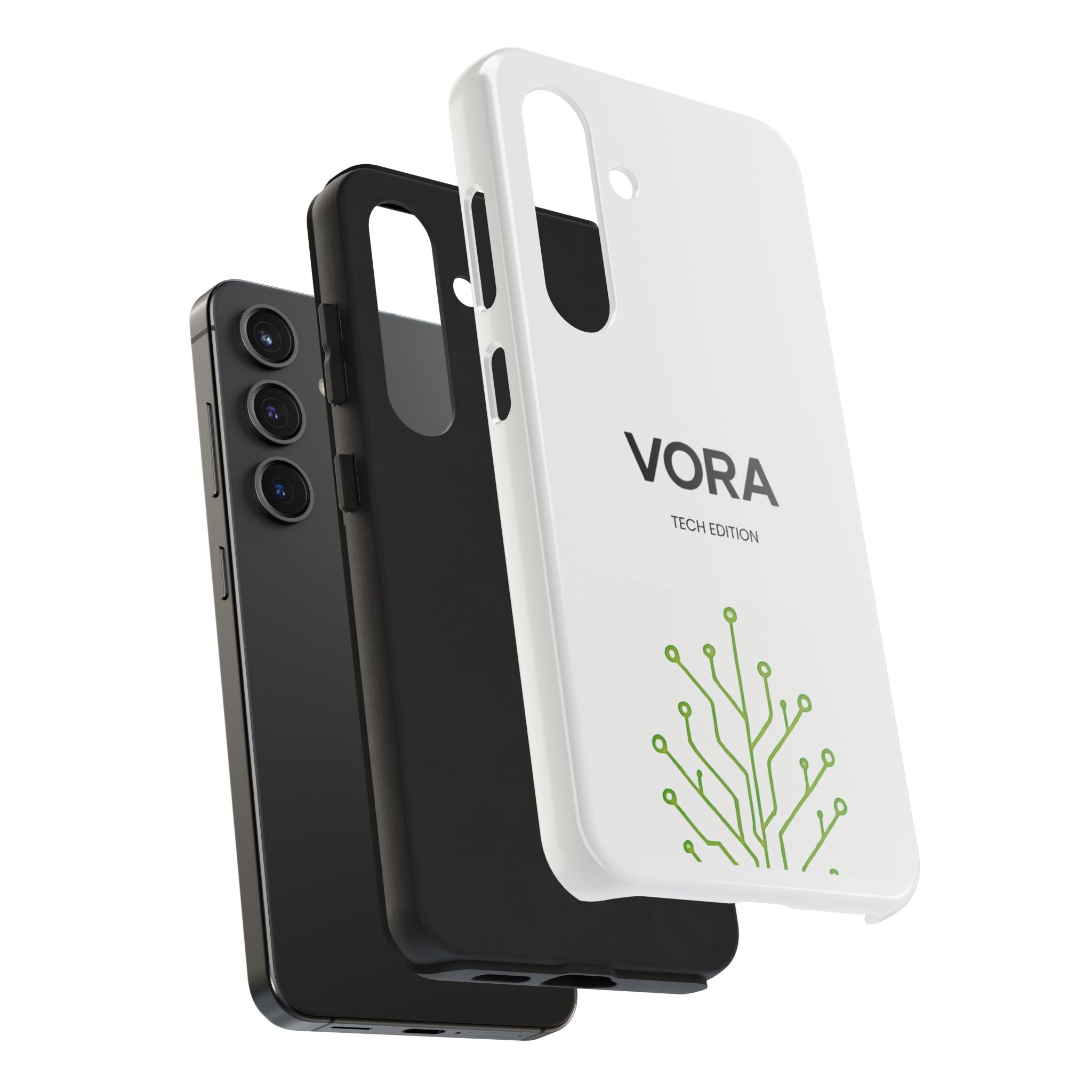 VORA Tech Edition iPhone Case – Minimal Design, Smart Protection