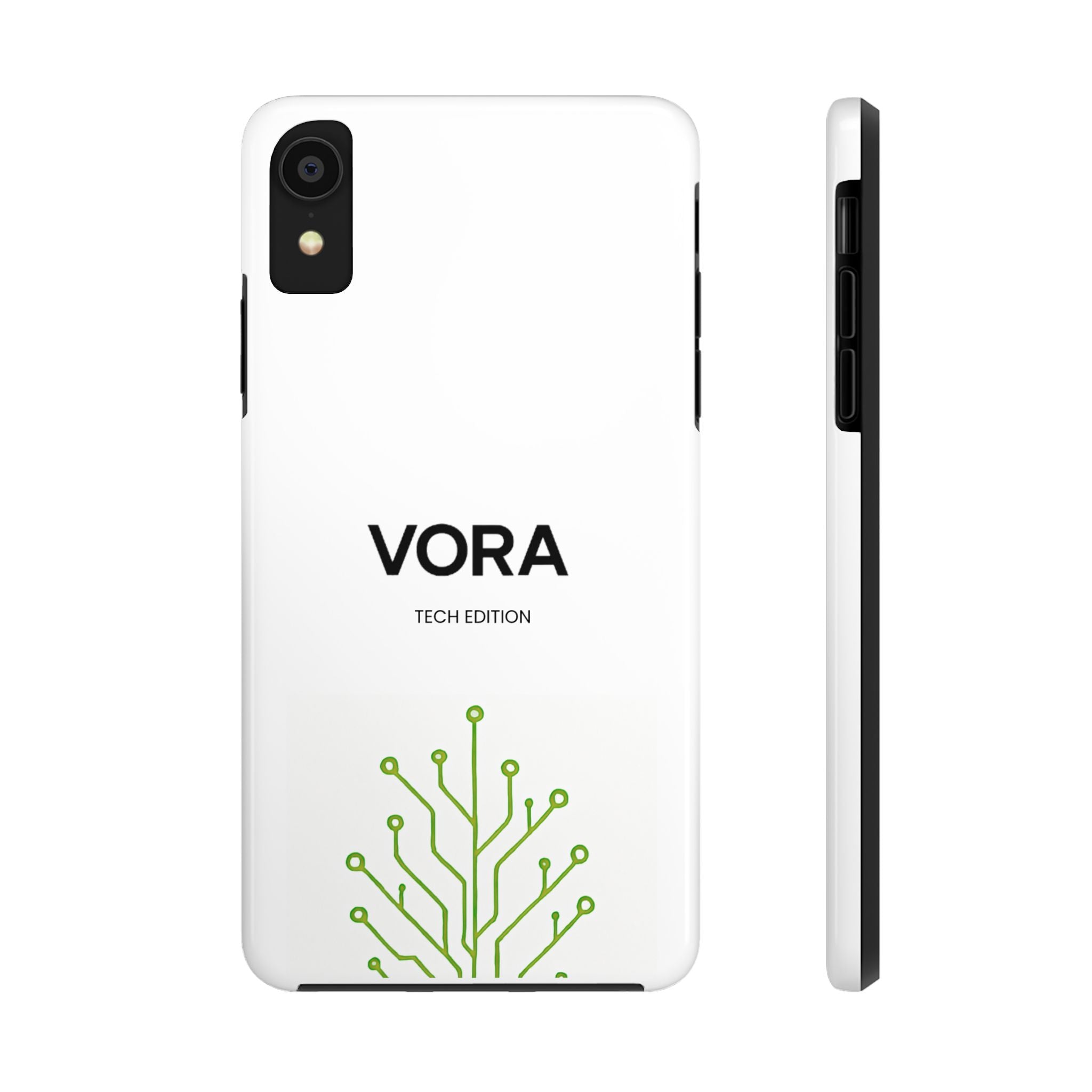 VORA Tech Edition iPhone Case – Minimal Design, Smart Protection