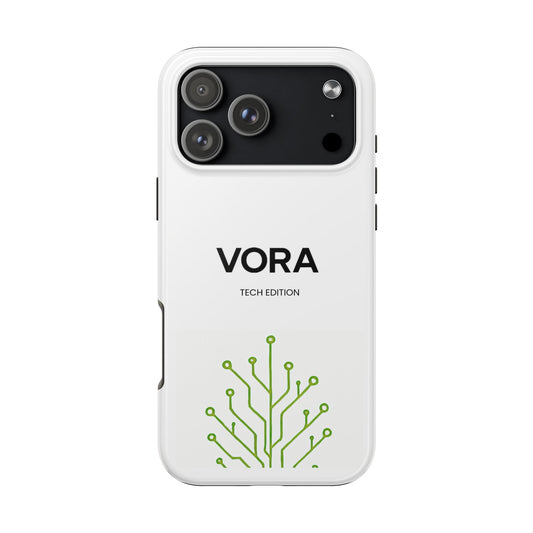 VORA Tech Edition iPhone Case – Minimal Design, Smart Protection