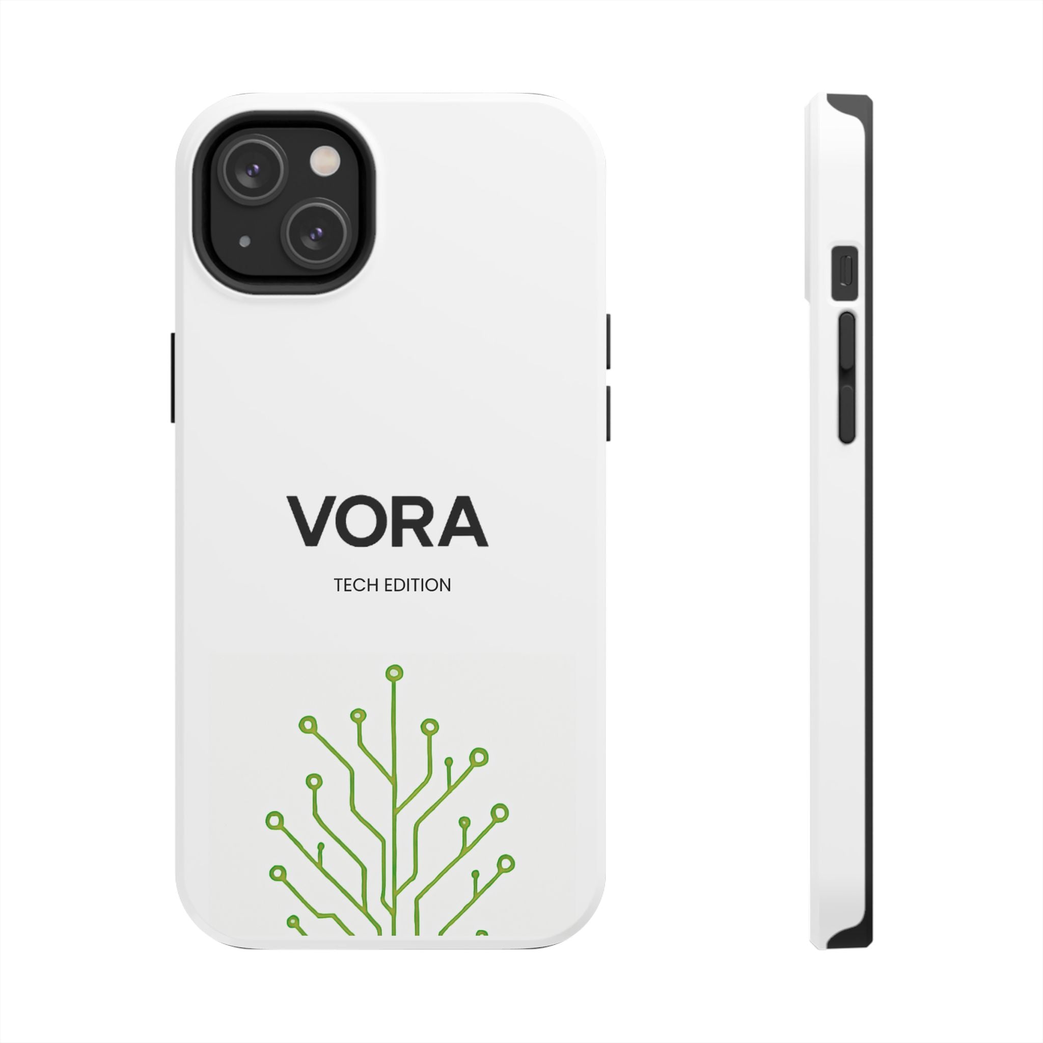 VORA Tech Edition iPhone Case – Minimal Design, Smart Protection