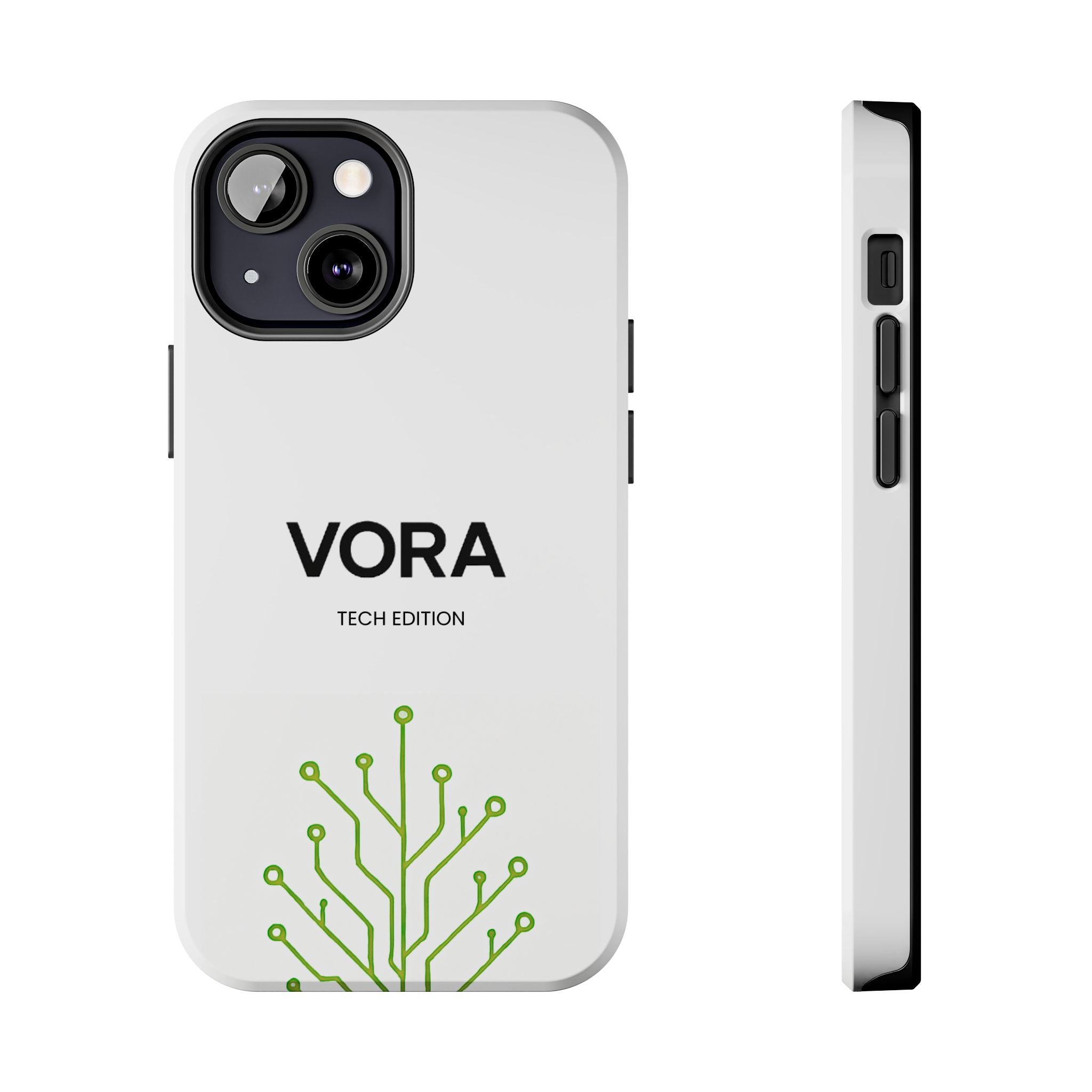 VORA Tech Edition iPhone Case – Minimal Design, Smart Protection