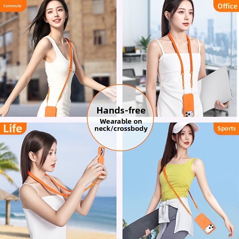 MagCase Armor Strap – MagSafe Protective Case with Adjustable Crossbody Lanyard