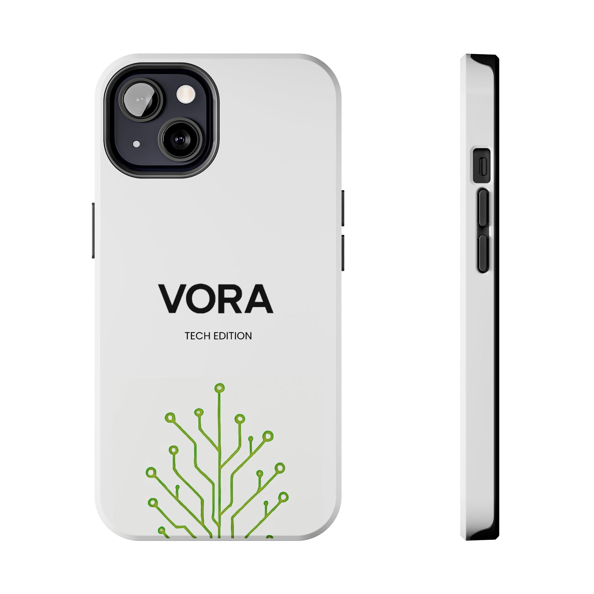 VORA Tech Edition iPhone Case – Minimal Design, Smart Protection