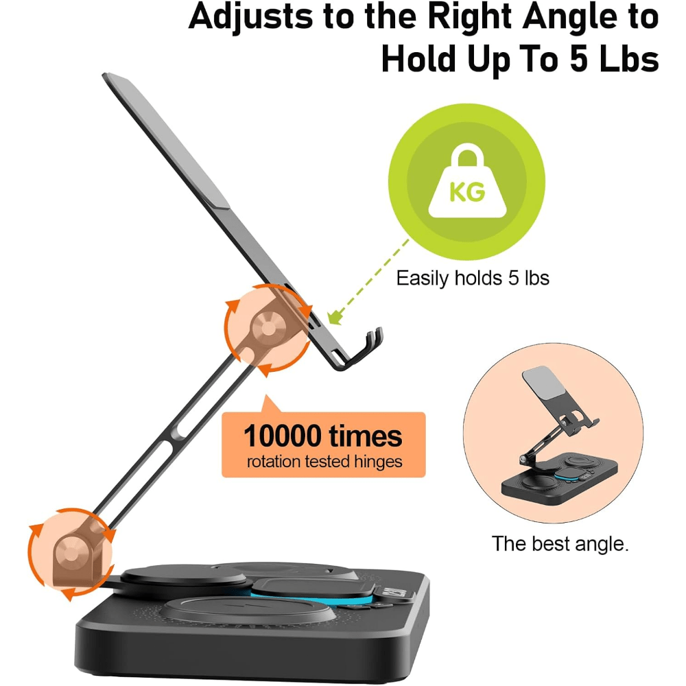 Power Dock – 4-in-1 Magnetic Charging Station for Apple Devices