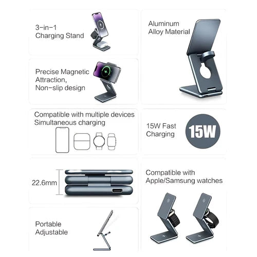 PowerTravel – 3-in-1 Magnetic