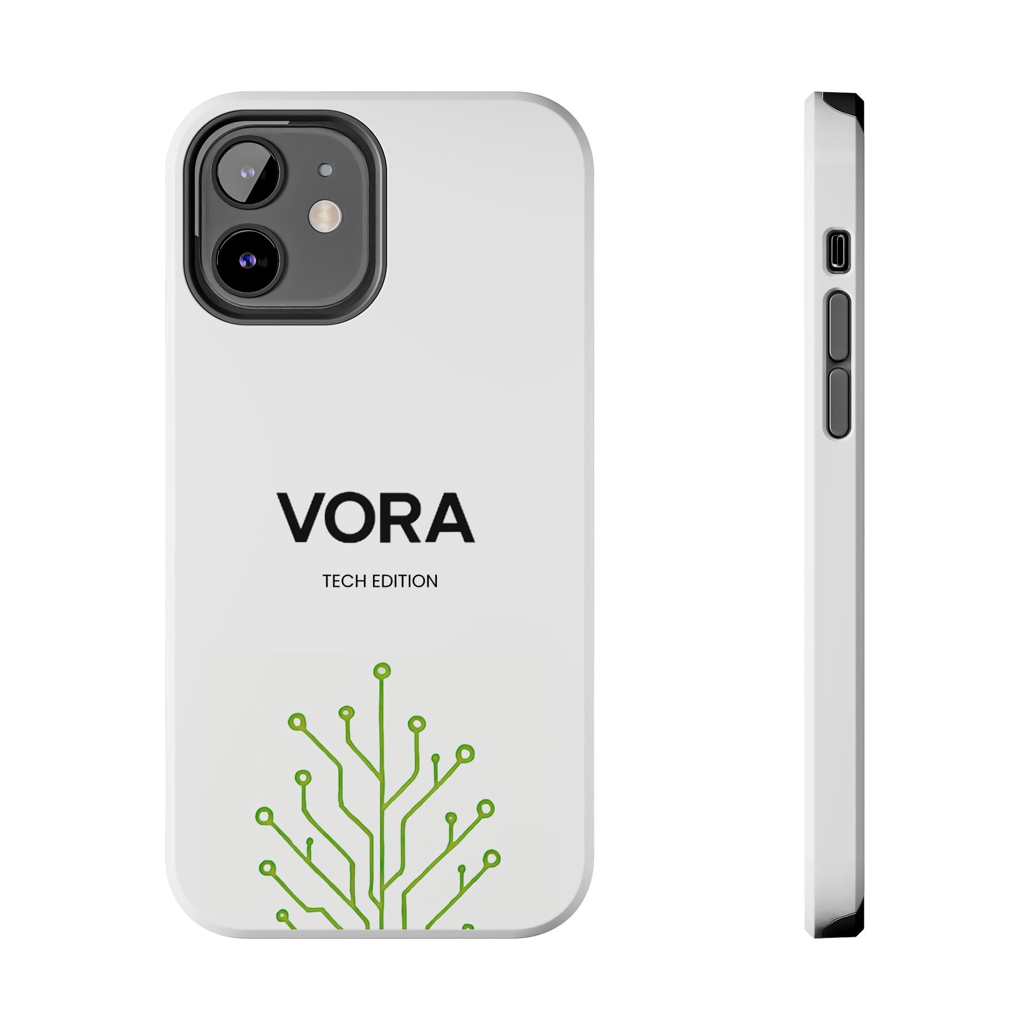 VORA Tech Edition iPhone Case – Minimal Design, Smart Protection