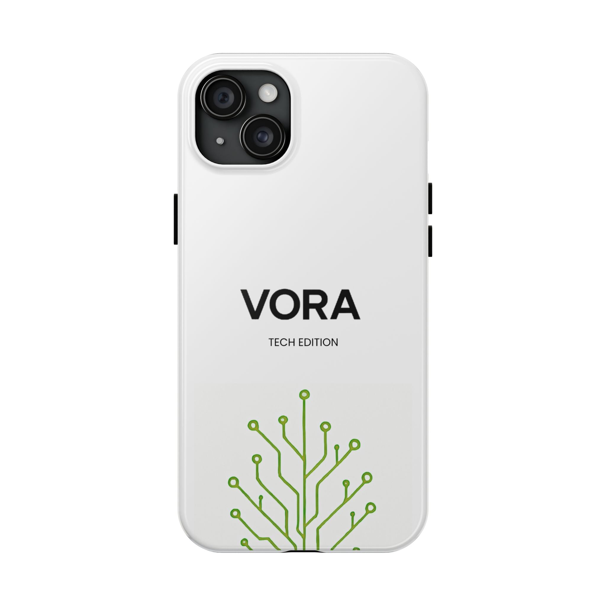 VORA Tech Edition iPhone Case – Minimal Design, Smart Protection