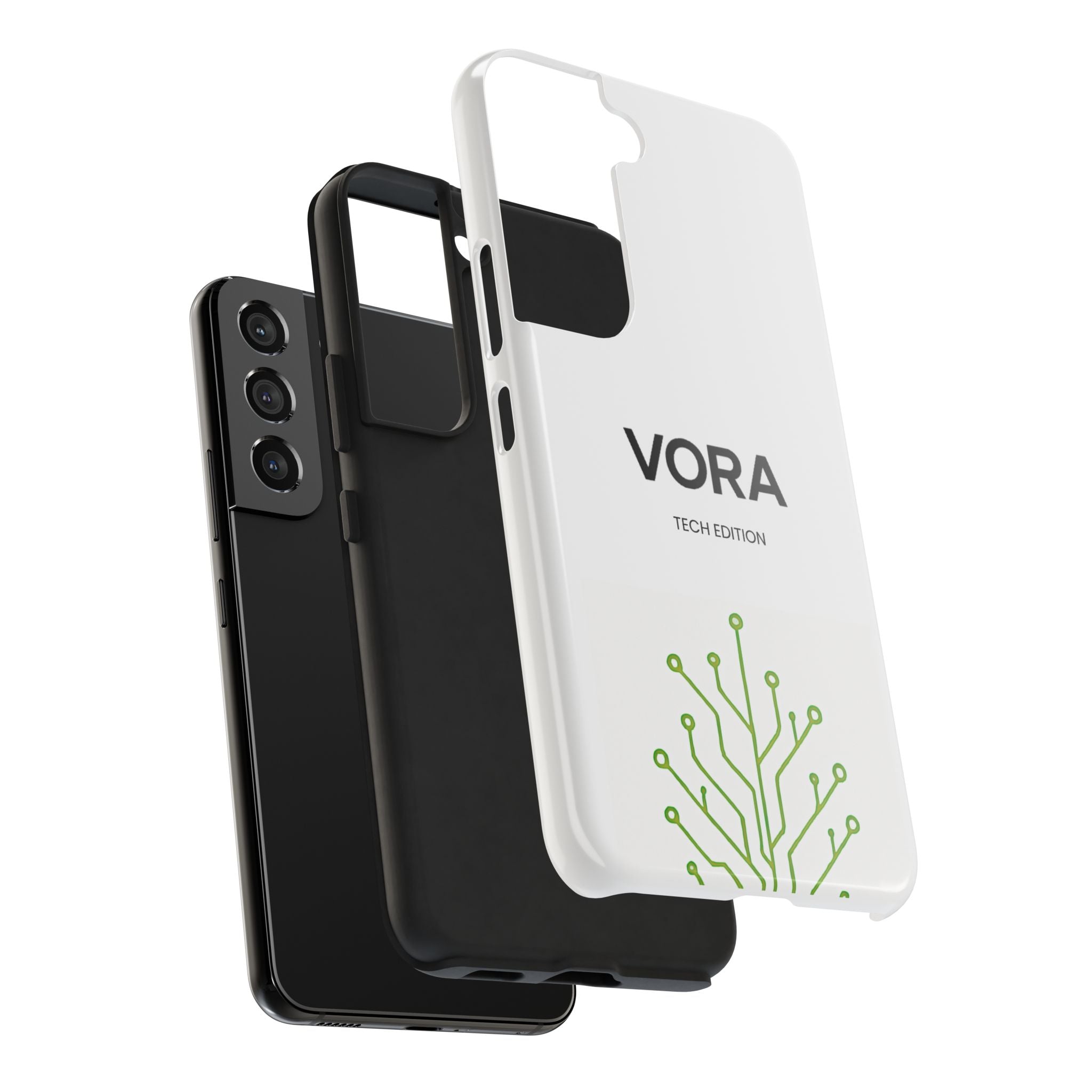 VORA Tech Edition iPhone Case – Minimal Design, Smart Protection