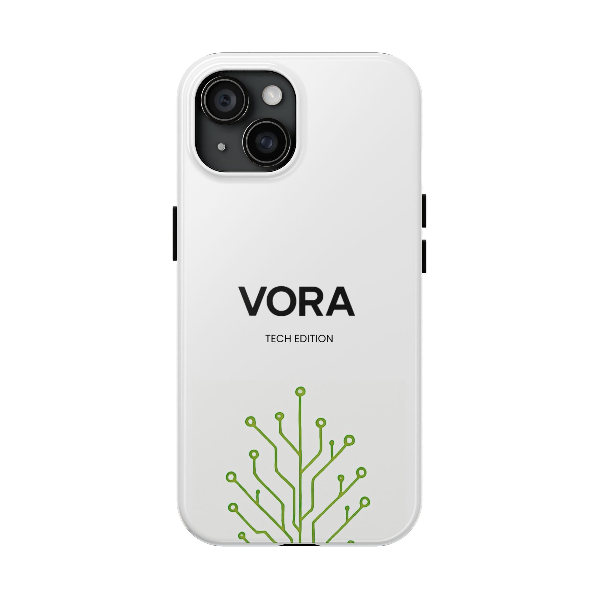 VORA Tech Edition iPhone Case – Minimal Design, Smart Protection