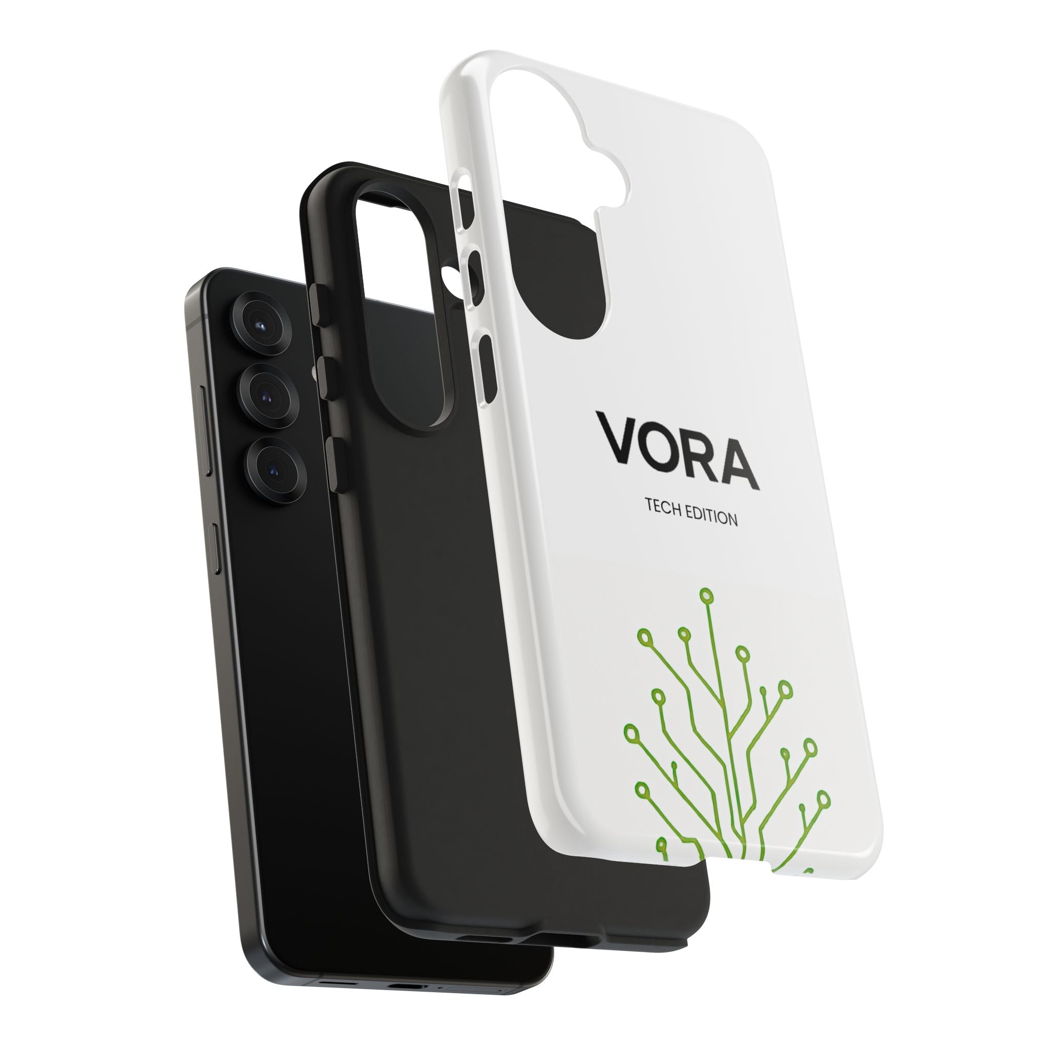 VORA Tech Edition iPhone Case – Minimal Design, Smart Protection