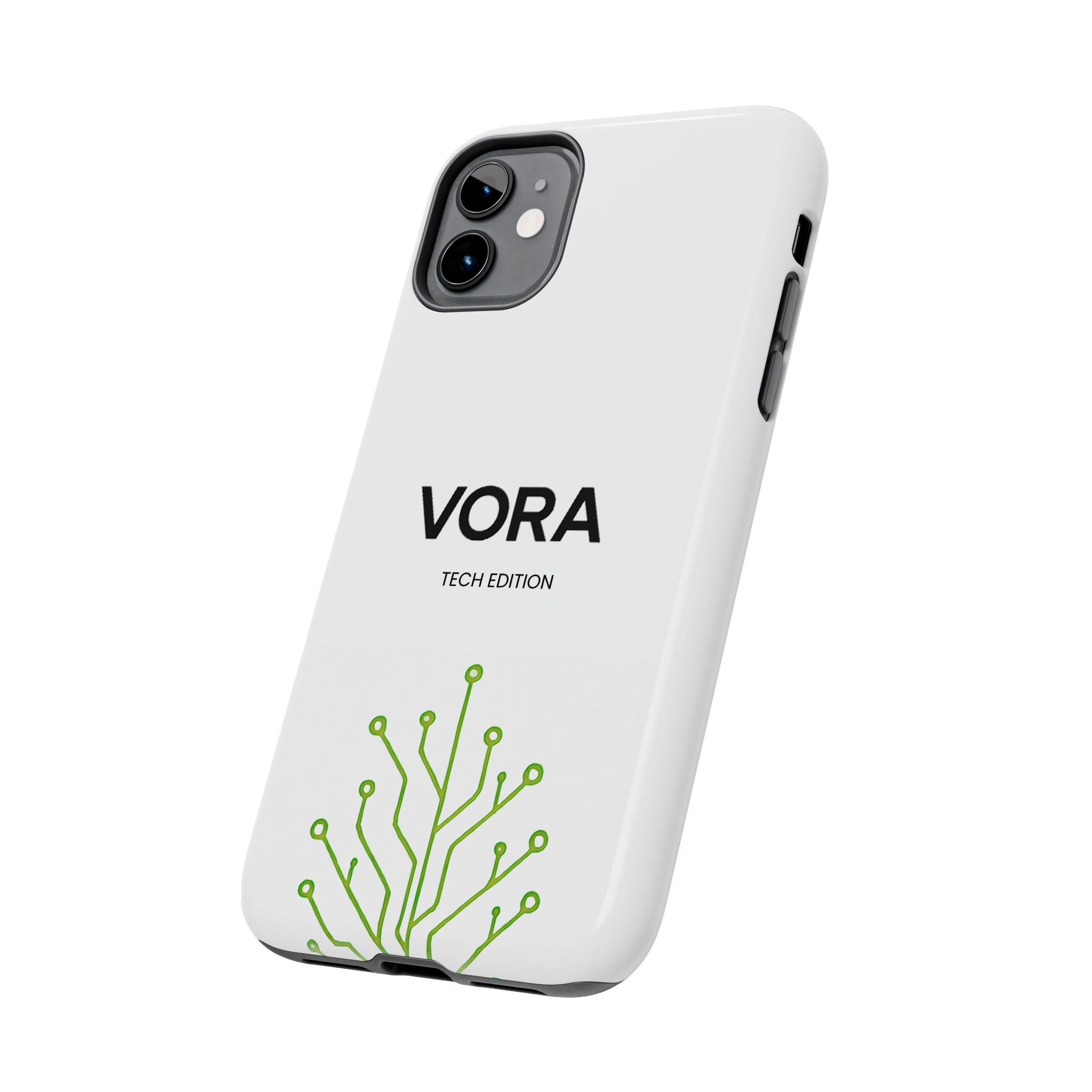 VORA Tech Edition iPhone Case – Minimal Design, Smart Protection