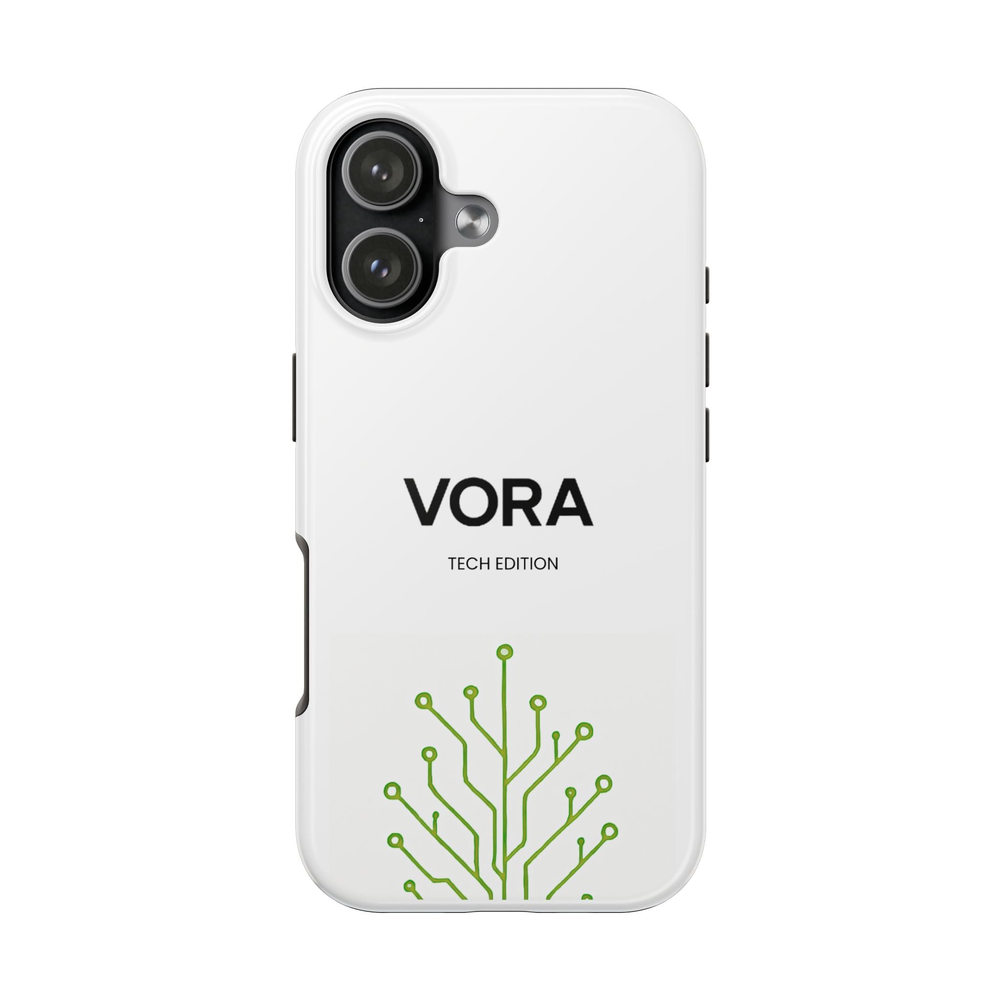 VORA Tech Edition iPhone Case – Minimal Design, Smart Protection