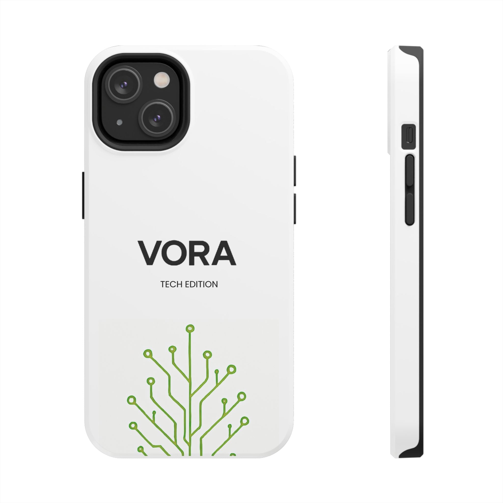 VORA Tech Edition iPhone Case – Minimal Design, Smart Protection