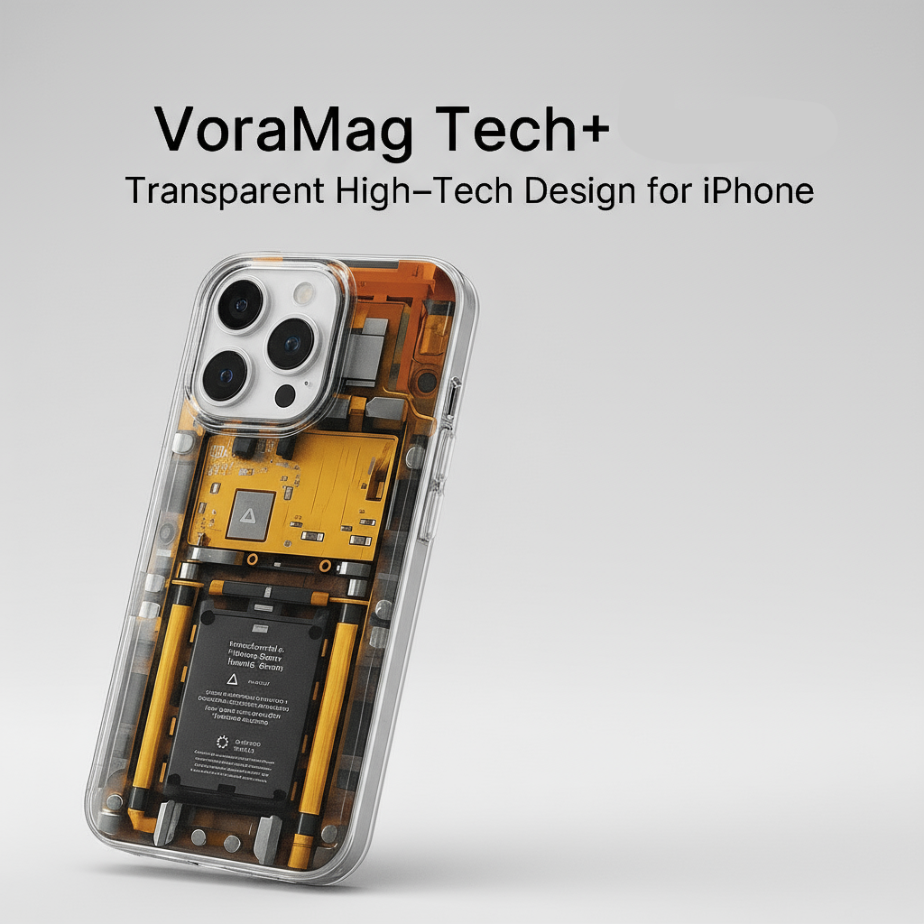 Vora MagCase Tech+  Transparent Circuit Design