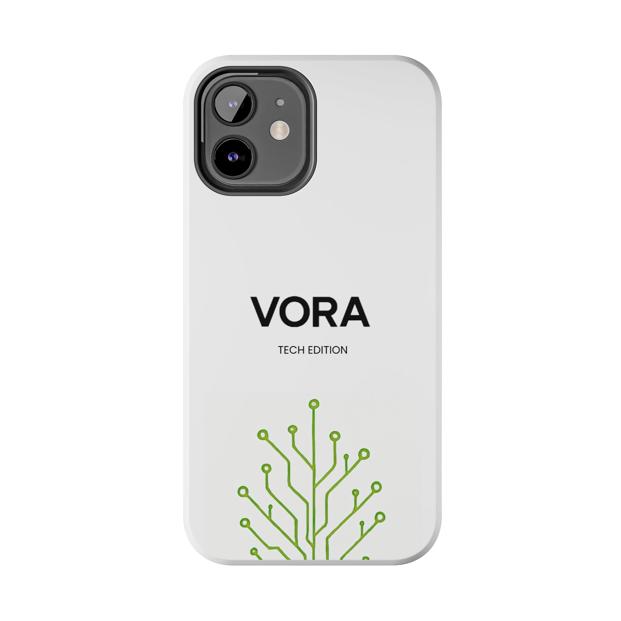 VORA Tech Edition iPhone Case – Minimal Design, Smart Protection