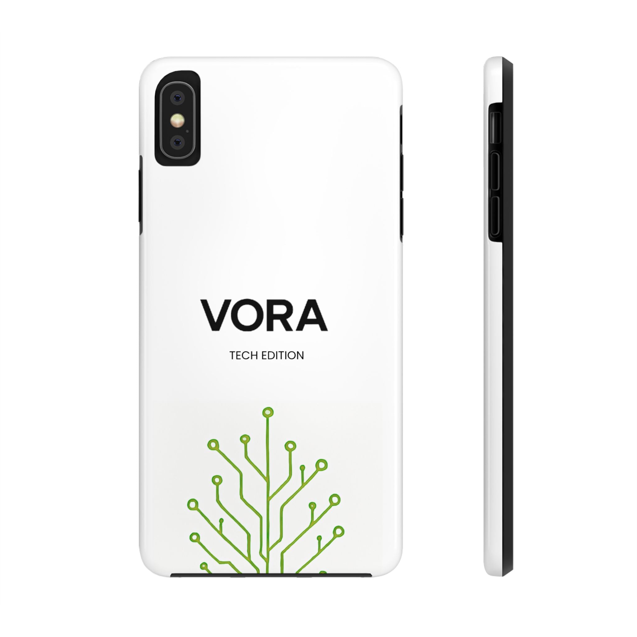 VORA Tech Edition iPhone Case – Minimal Design, Smart Protection