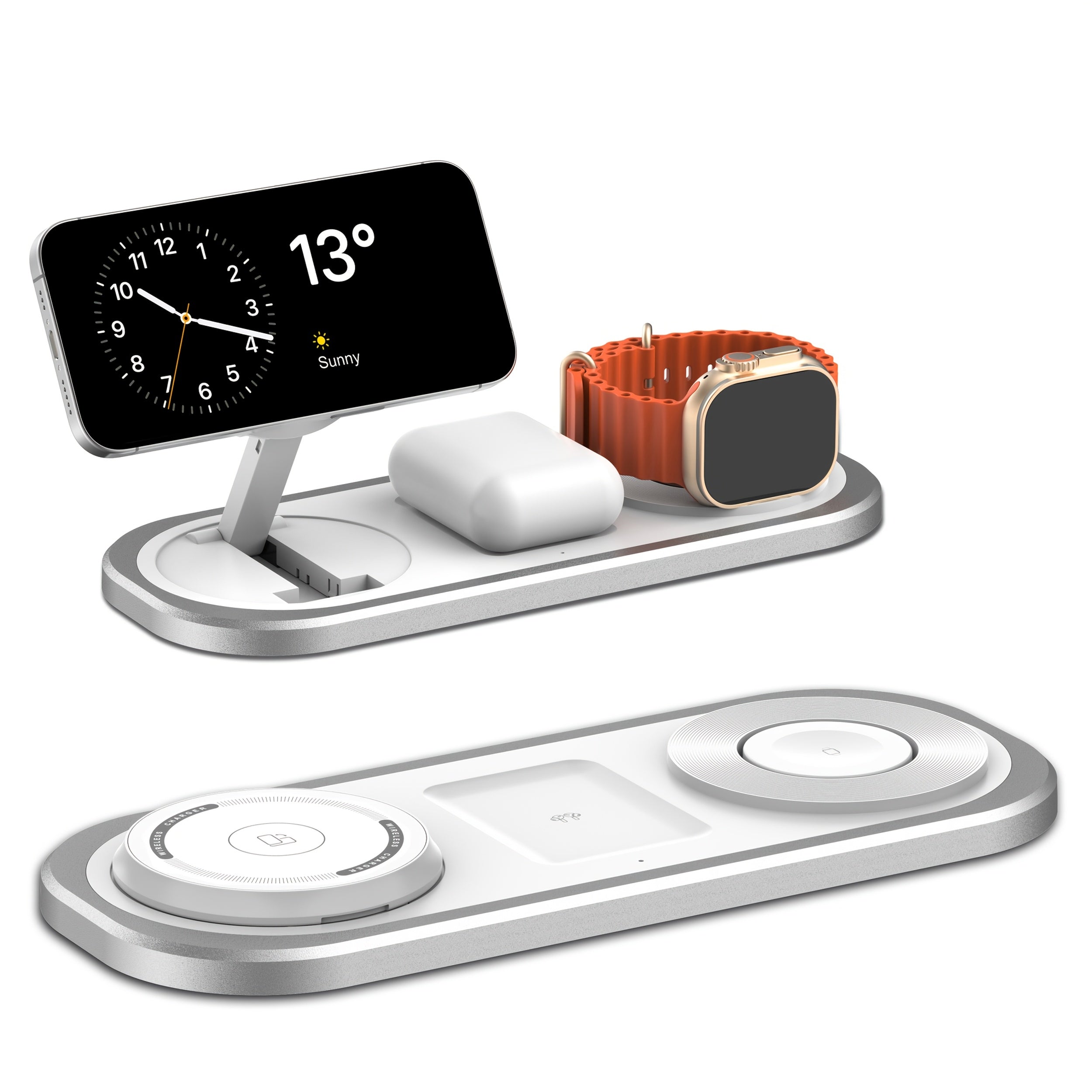 Power Travel – 3-in-1 Foldable Magnetic Charging Station