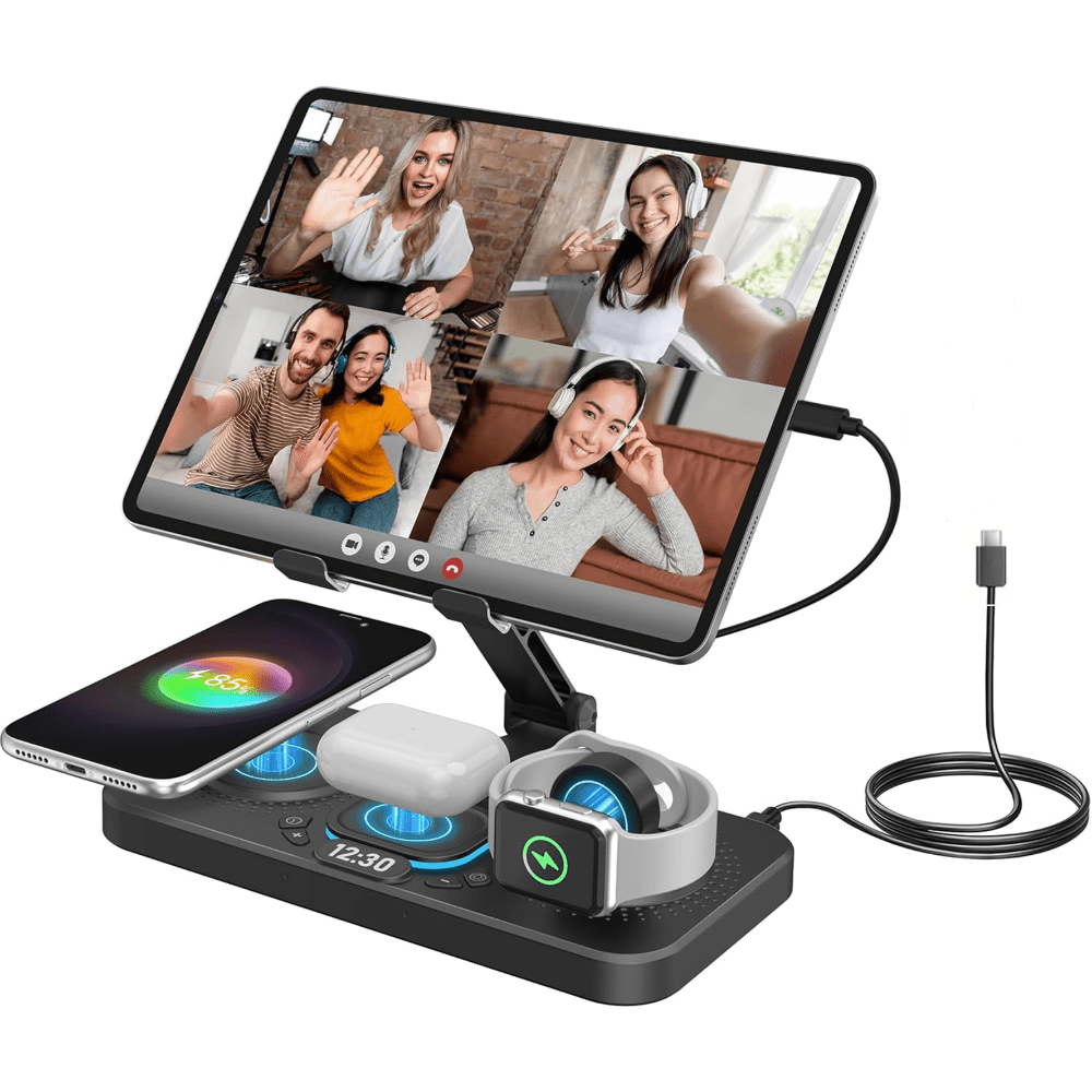 Power Dock – 4-in-1 Magnetic Charging Station for Apple Devices