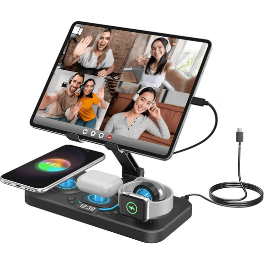 Power Dock – 4-in-1 Magnetic Charging Station for Apple Devices