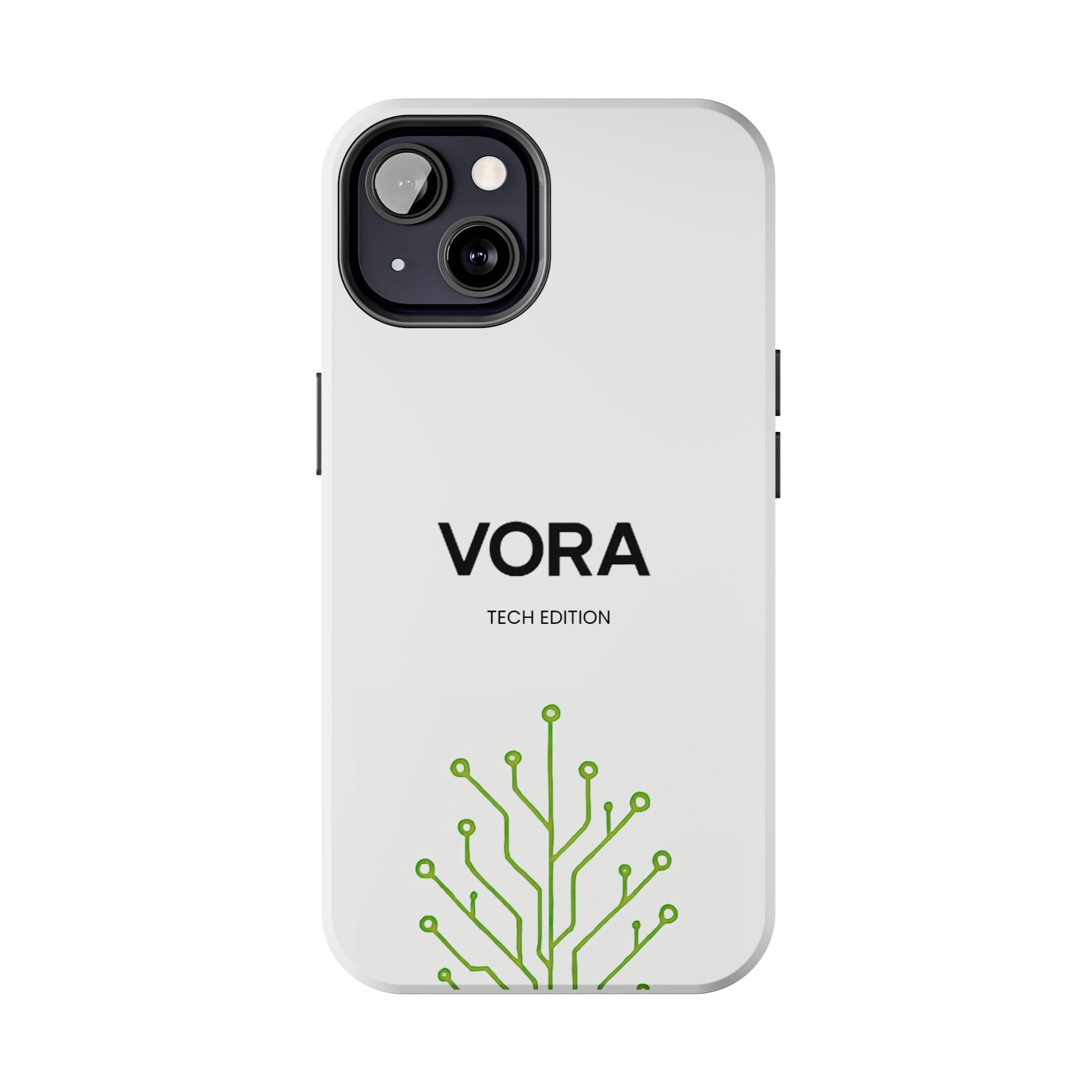 VORA Tech Edition iPhone Case – Minimal Design, Smart Protection