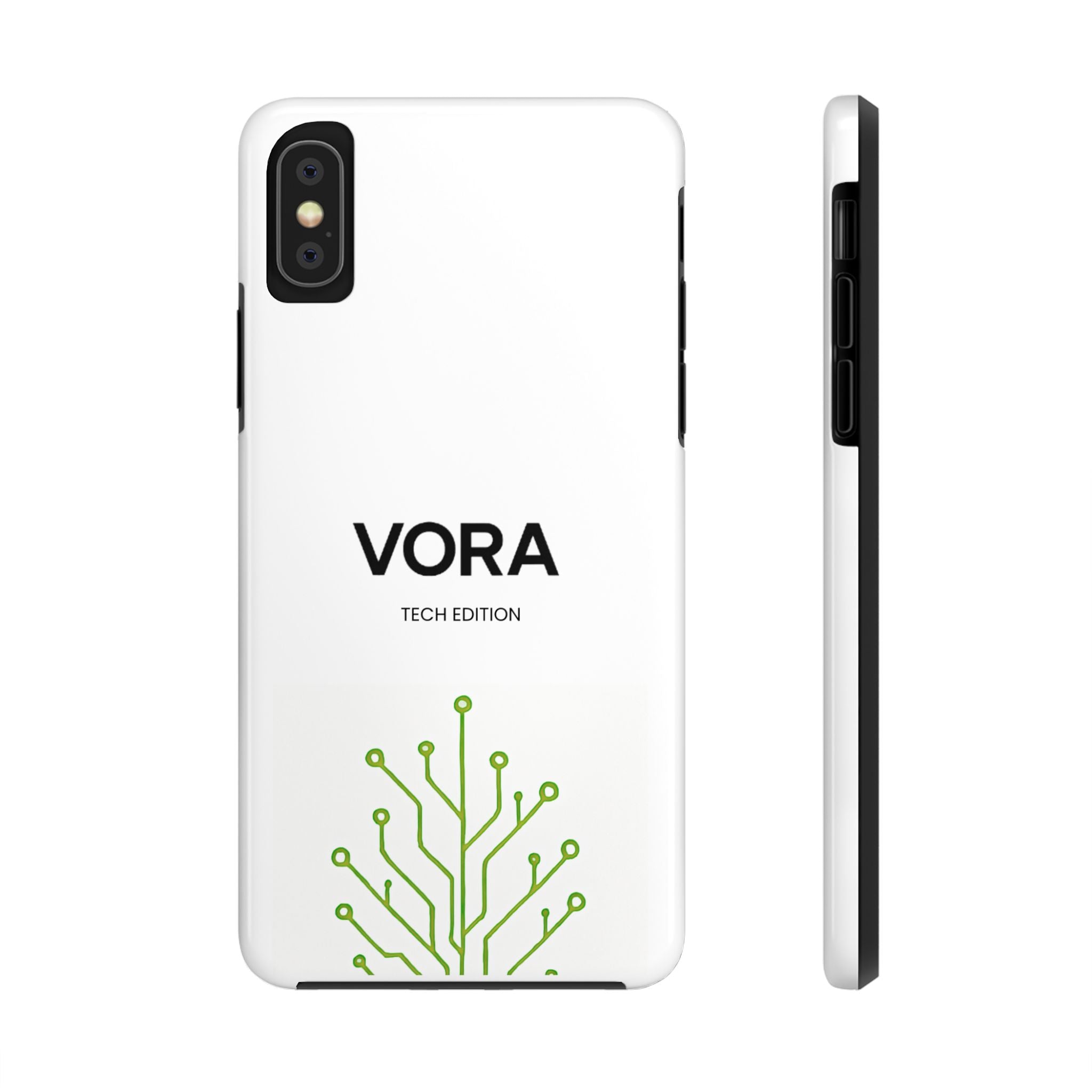 VORA Tech Edition iPhone Case – Minimal Design, Smart Protection