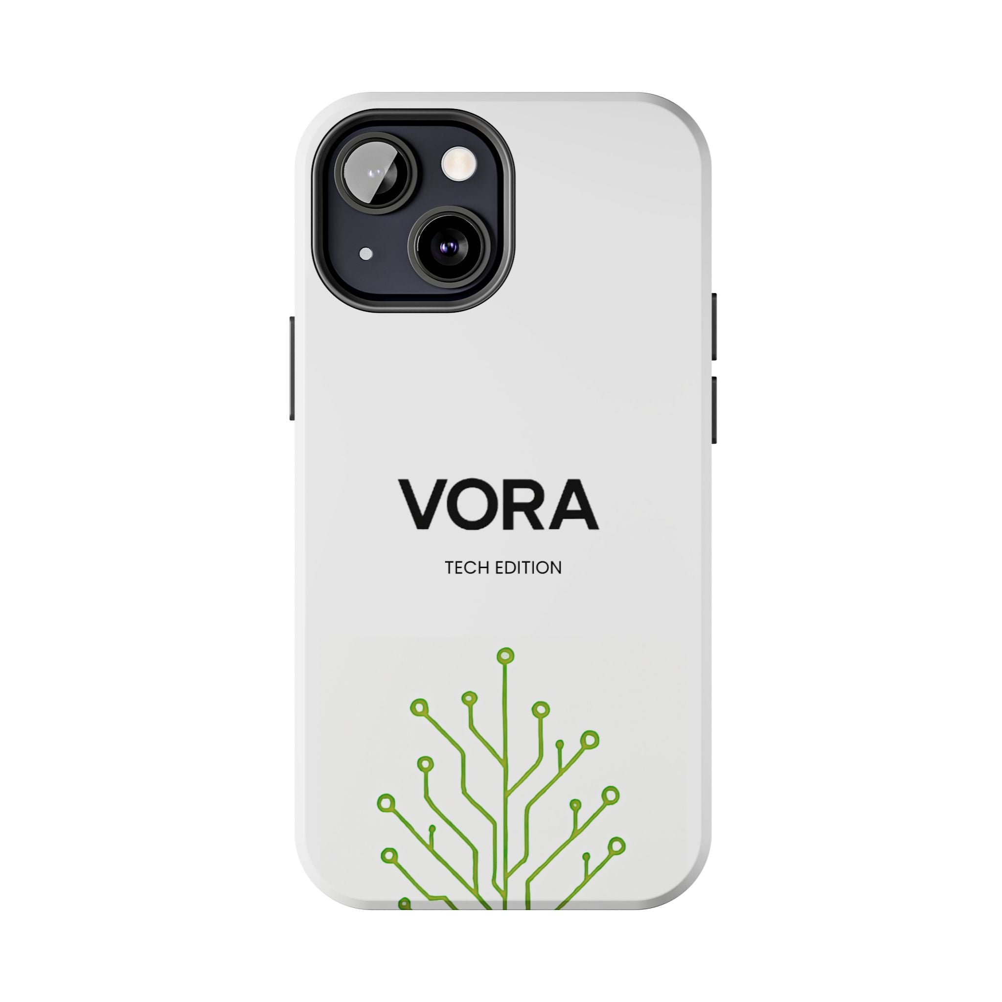 VORA Tech Edition iPhone Case – Minimal Design, Smart Protection