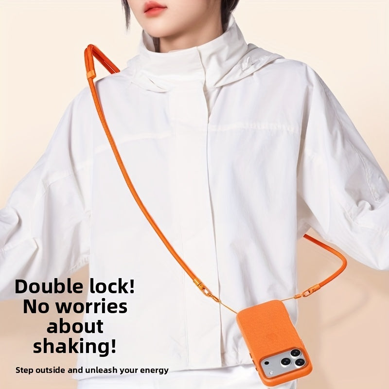 MagCase Armor Strap – MagSafe Protective Case with Adjustable Crossbody Lanyard