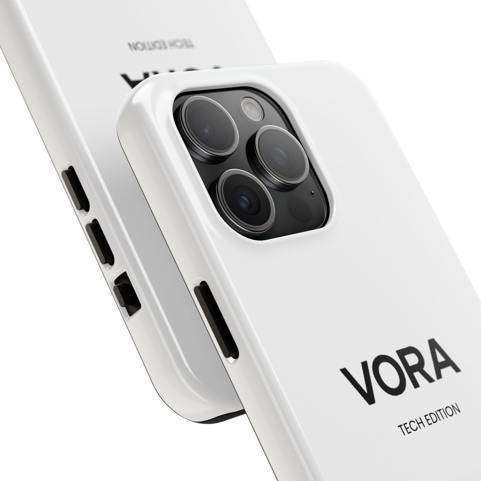 VORA Tech Edition iPhone Case – Minimal Design, Smart Protection