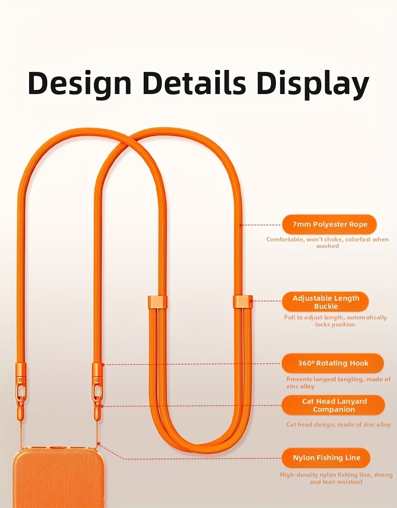 MagCase Armor Strap – MagSafe Protective Case with Adjustable Crossbody Lanyard