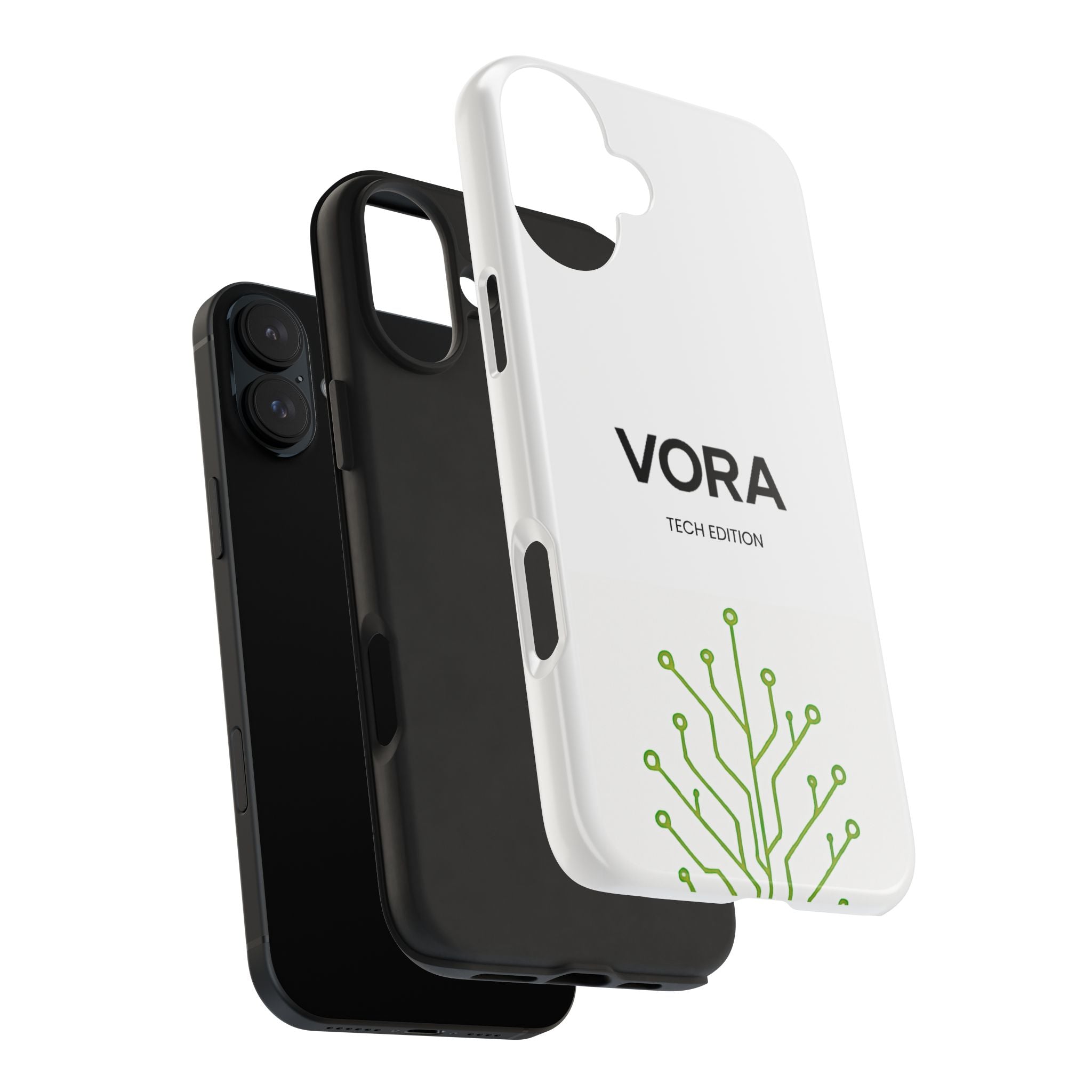 VORA Tech Edition iPhone Case – Minimal Design, Smart Protection
