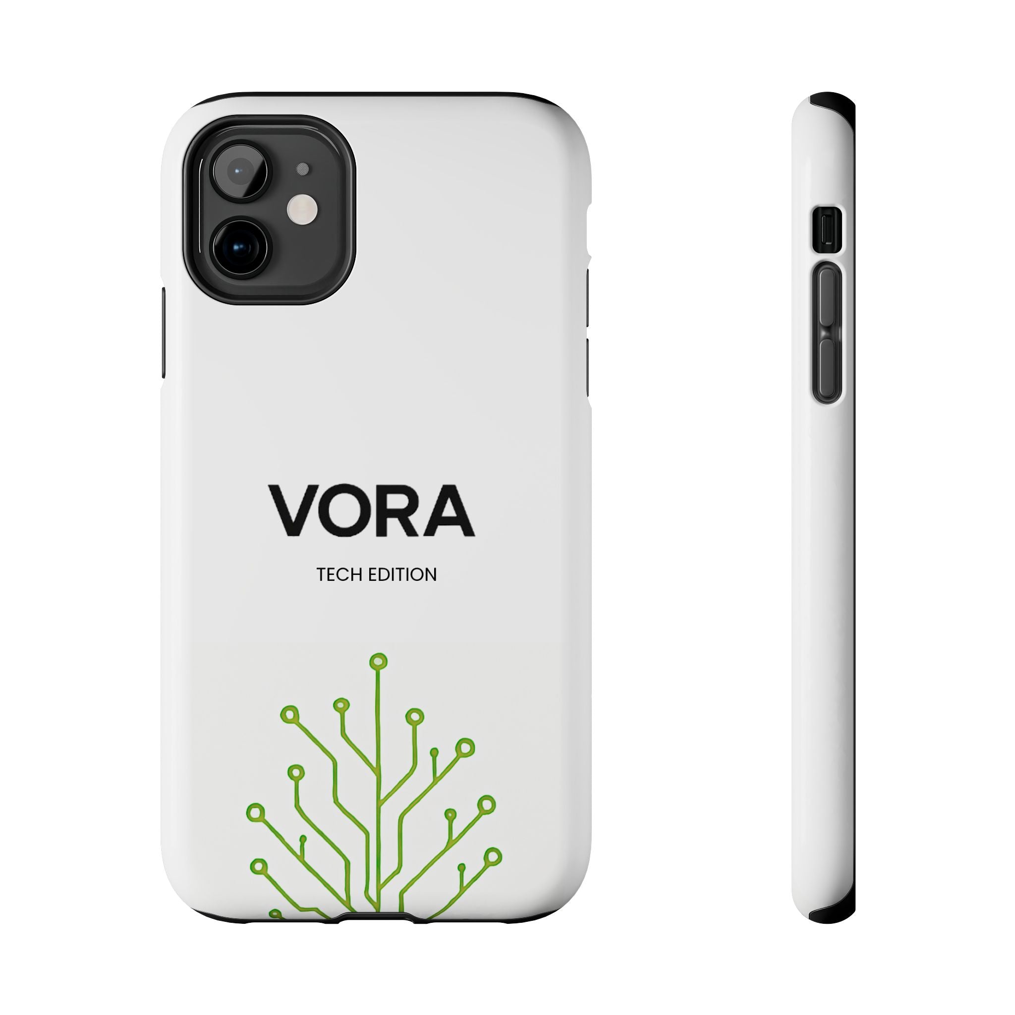 VORA Tech Edition iPhone Case – Minimal Design, Smart Protection