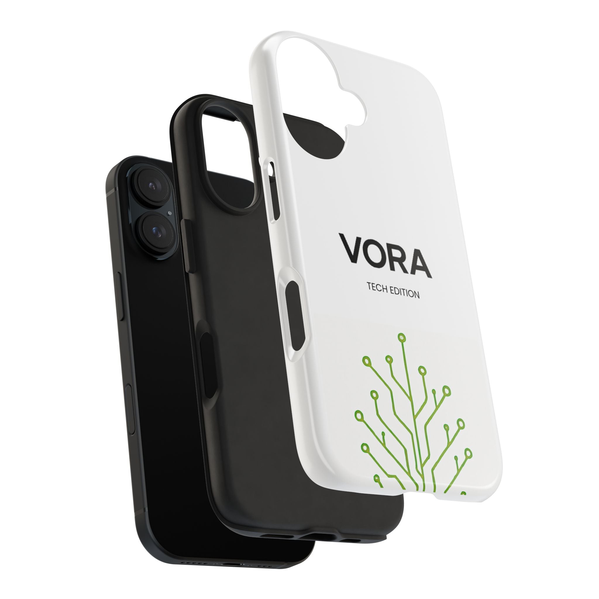 VORA Tech Edition iPhone Case – Minimal Design, Smart Protection