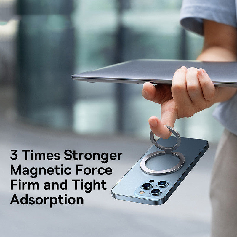 VoraGrip Duo – Magnetic Foldable Stand & Ring Holder