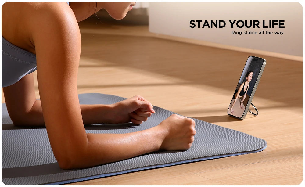 VoraGrip Ring – Magnetic Finger Ring Holder for iPhone