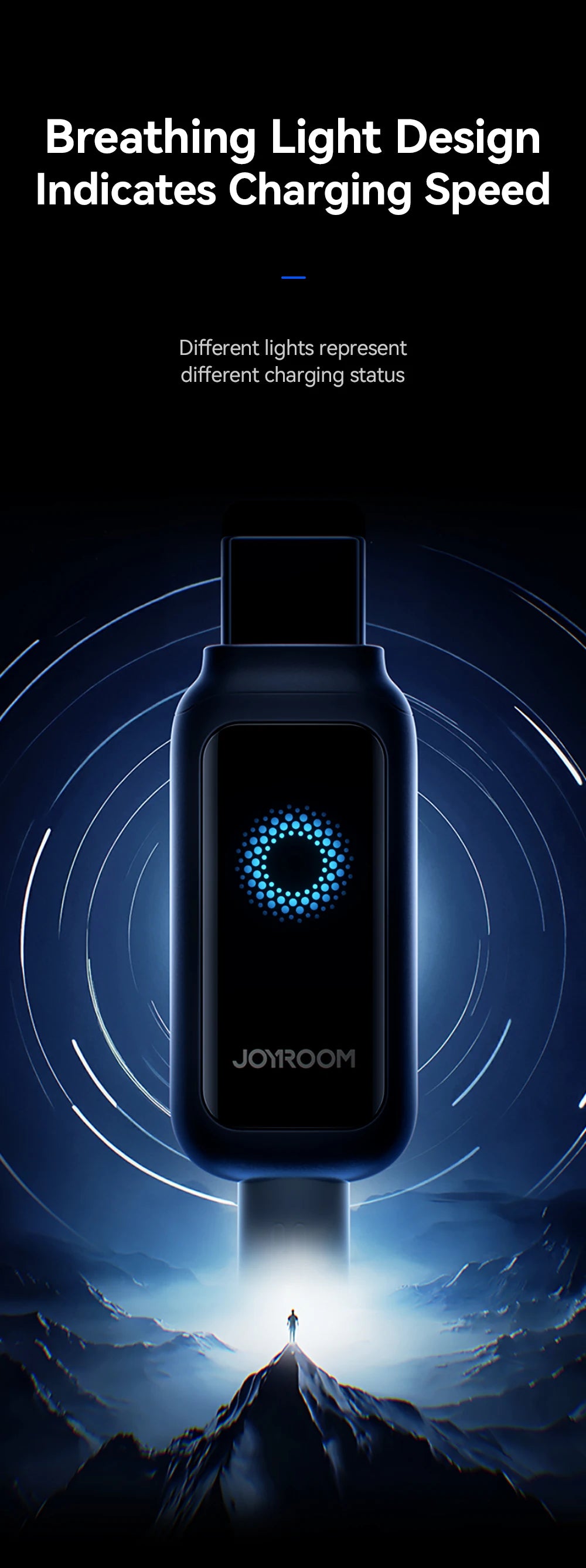 VoraLink Pro – 100W Auto Power-Off Fast Charging Cable