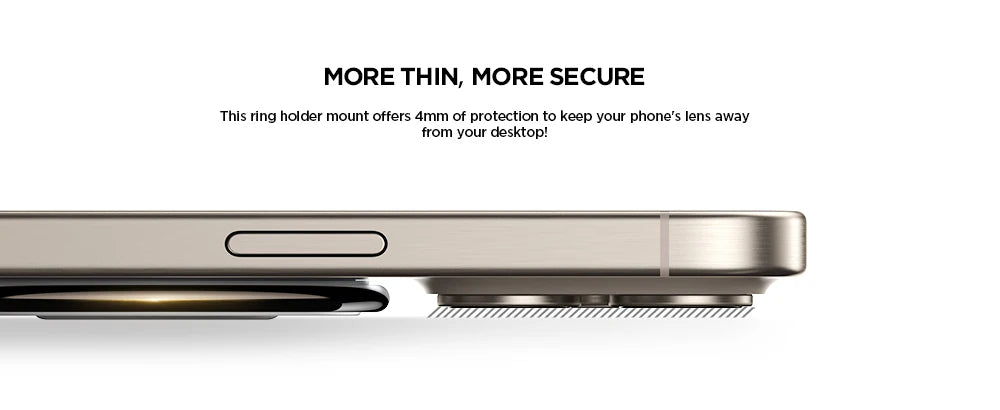 VoraGrip Ring – Magnetic Finger Ring Holder for iPhone