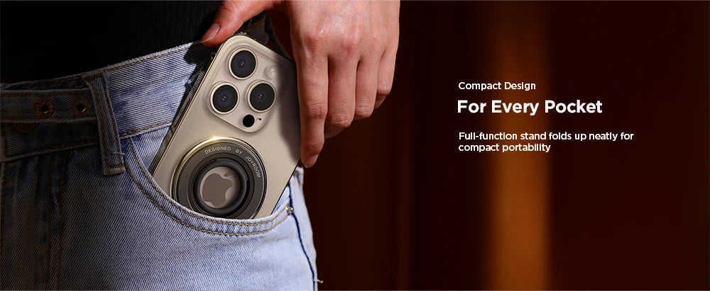 VoraGrip Ring – Magnetic Finger Ring Holder for iPhone