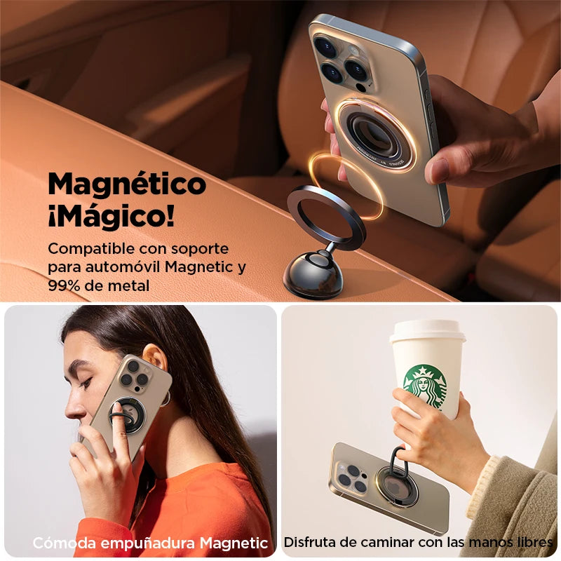 VoraGrip Ring – Magnetic Finger Ring Holder for iPhone