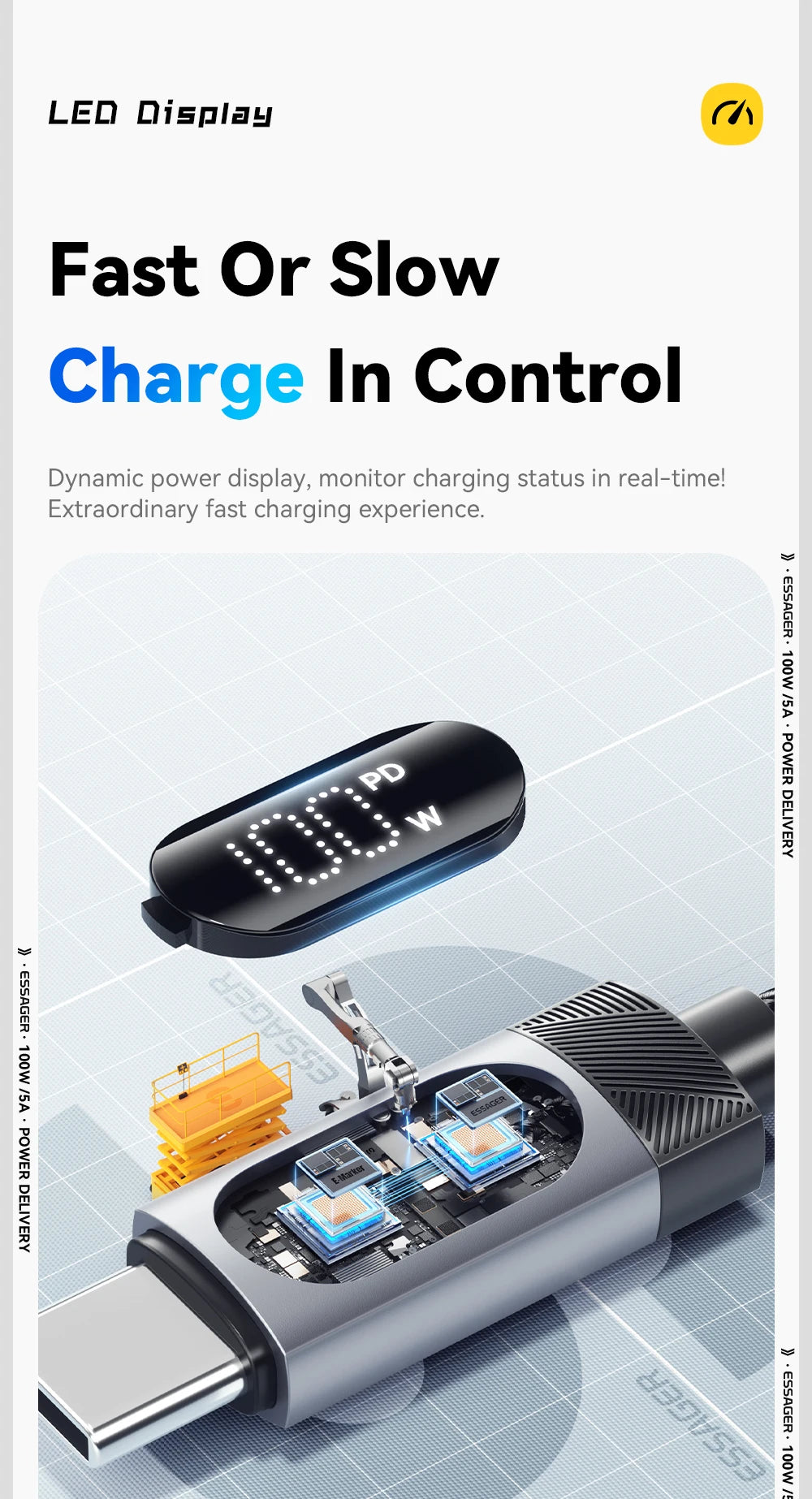 VoraLink Pro – 100W  (Type-C to Type-C)