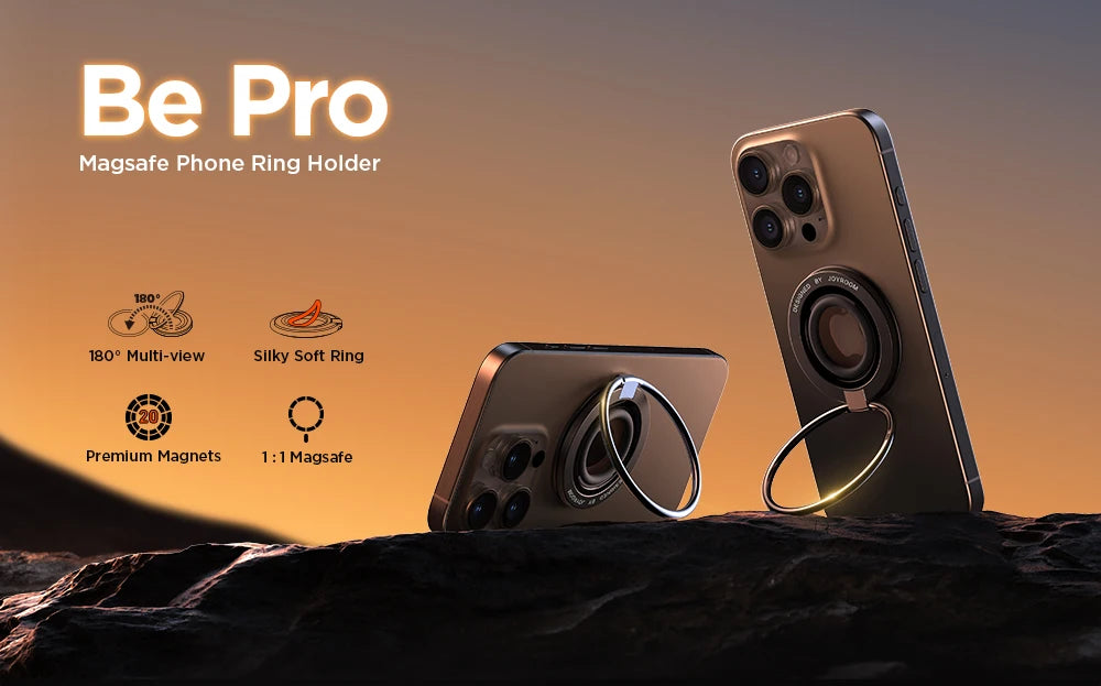 VoraGrip Ring – Magnetic Finger Ring Holder for iPhone