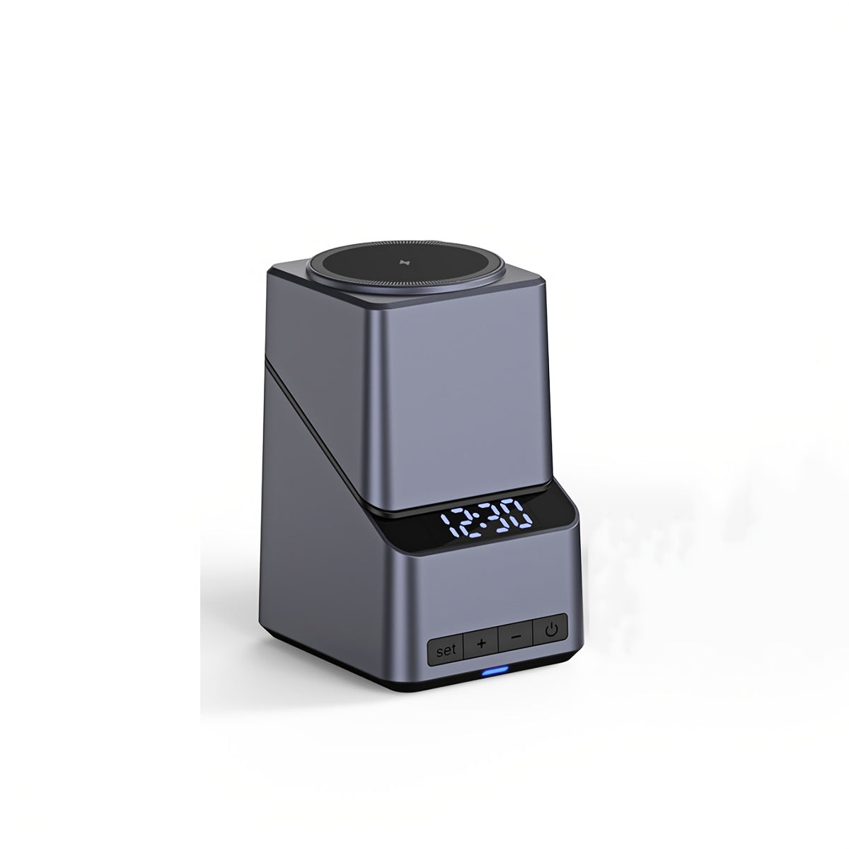 VoraPower Dock Time 3-in-1 Magnetic Wireless Charger with Clock Display