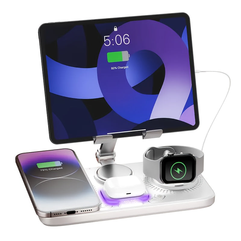 Power Dock – 4-in-1 Magnetic Charging Station for Apple Devices