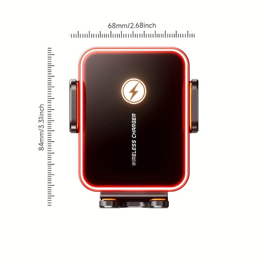 VoraPower Car 15W Smart Wireless Car Charger with RGB Ambient Light